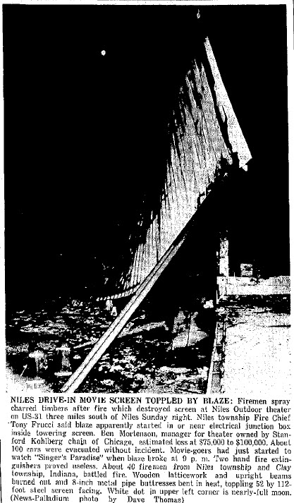 Niles 31 Outdoor Theatre - Old Article From Ron Gross (newer photo)